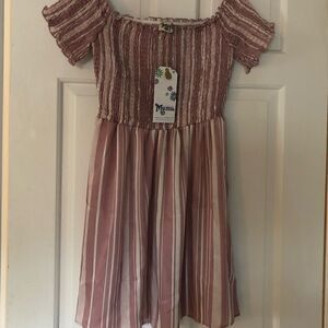 NWT Show Me Your Mumu Striped Dolly Dress Size L
